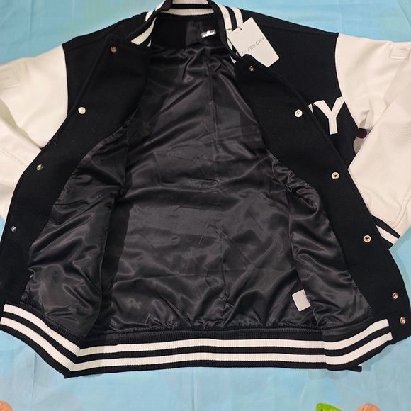 Givenchy Wool and Leather Bomb Jacket - Picture 8 of 10